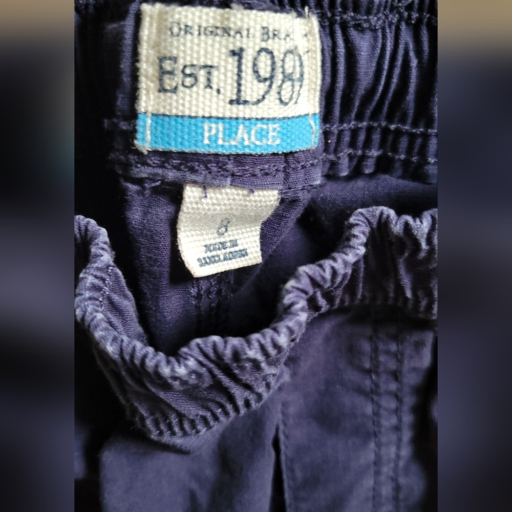 Boys Size 8 & 9/10 Bundle of Navy Blue Shorts - Picture 4 of 8